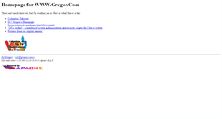 Desktop Screenshot of gregor.com