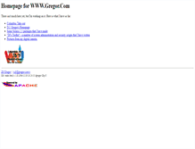 Tablet Screenshot of gregor.com