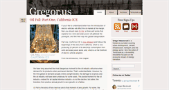 Desktop Screenshot of gregor.us